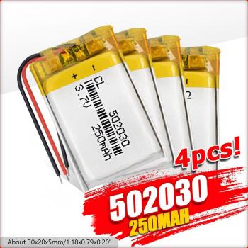 YCDC 3.7V 502030 Lithium Polymer Battery 250mAh