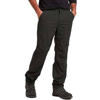 TOG24 Rowland Men's Quick-Drying Hiking Trousers - Lightweight Breathable Ripstop Fabric, Large Pockets, Storm Grey, Size 40R
