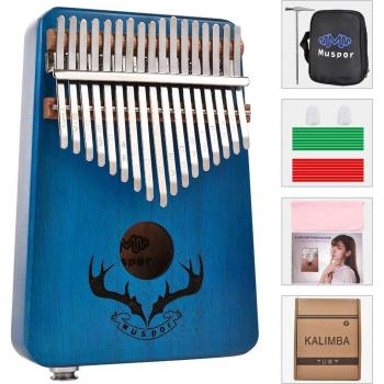EQ Kalimba 17 Keys Mahogany Thumb Piano