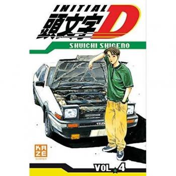 INITIAL D,04 (+ PLANCHE DE STICKERS) - Shuichi Sugeno - Broschur