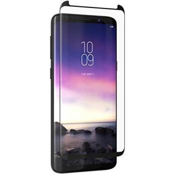ZAGG InvisibleShield Glass Curve Elite Screen Protection (Black) for Samsung Galaxy S9