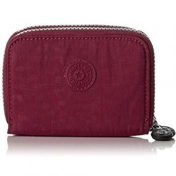 Kipling Abra, Cartera para Mujer, Rosa (REF33G Berry), 12.5x9x3 cm