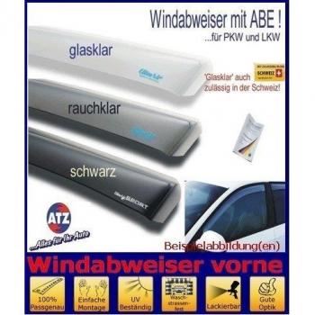 Volkswagen Golf III 5-Door/Station/Vento Sedan Dark Wind Deflectors 1991-1998