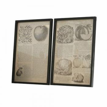 Lot de 2 tableaux Bravent