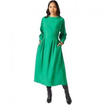 Damen Midikleid mit Krepp-Design und Taillenakzent von Principles