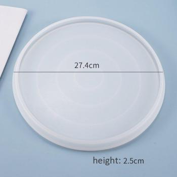 15CM Round Resin Jewelry Tray Mold