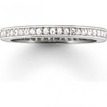 Anillo Perpetuo Pavé de Plata Thomas Sabo