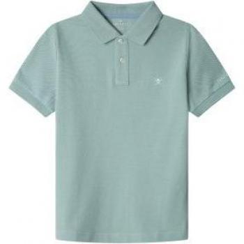 Hackett Polo Verdi Menthol Maniche Corte Small 9 Anni