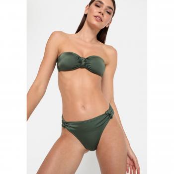 Slip Bikini Nele Verde Scuro Lascana