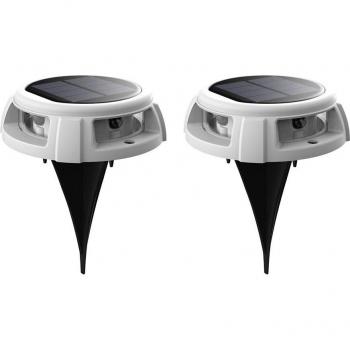 2/4pcs Solar LED Garden Stair Light