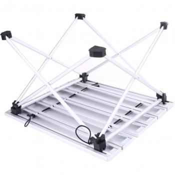 Table de Pique-Nique en Alliage d'Aluminium Pliable