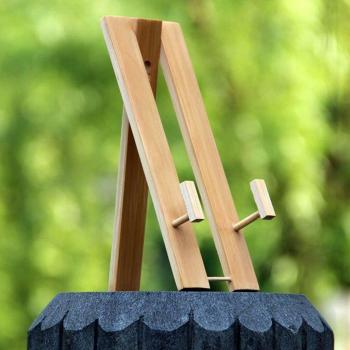 Japanese Folding Fan Holder Wall Mount Bamboo Display Stand