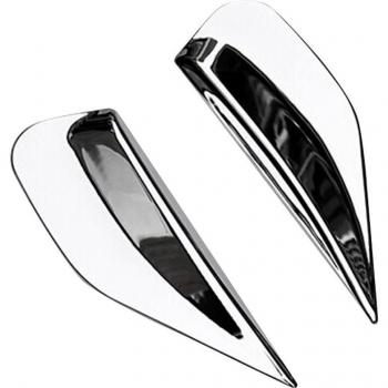 2Pcs ABS Rear Windshield Side Corner Cover Trim for Buick Encore