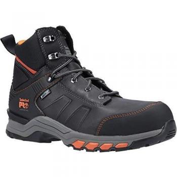Timberland PRO Men's Hypercharge Work Boot (Black Leather, Size UK 7)