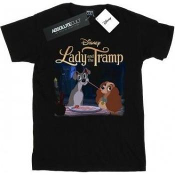 T-shirt nera Disney Lilli e il vagabondo 12-13 anni