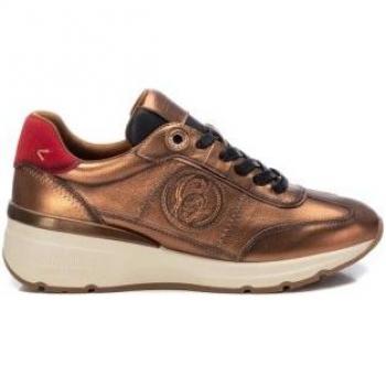 Carmela Piel Mujer Zapatilla Bronce 40