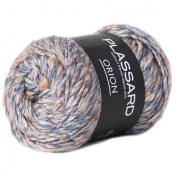 Orion Wool by Plassard - 20 Grey Blue - 1 Ball - Italian Made