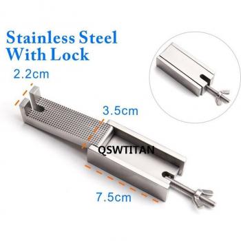 Horizontal Grain Nasal Cartilage Crusher
