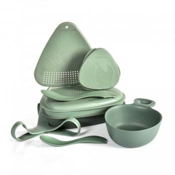 Set da Pranzo Outdoor BIO Light My Fire Verde Sabbia
