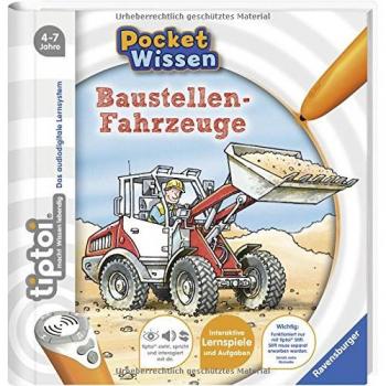 Ravensburger tiptoi - Baustellen-Fahrzeuge