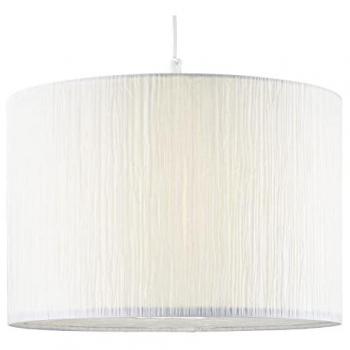 Sleek Pendant Lighting Shade Crafted from White Paper