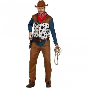 Vaquero Estilo: Camiseta, Chaleco y Pantalón con Cinturón