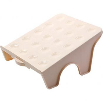 Dual‑Shoe Plastic Rack – Space Saver