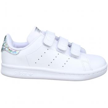 ADIDAS Stan Smith CF Kids Branco – Tênis Infantil Feminino