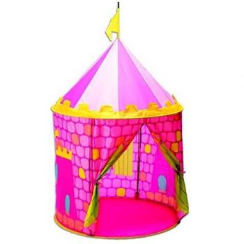 One‑Size Rainbow Princess Pop‑Up Castle Tent
