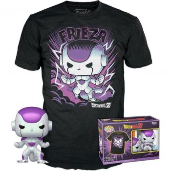 Dragon Ball Z – Booble Head Pop n° XX – Frieza + T‑Shirt (Large)