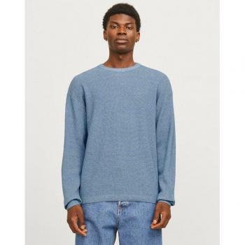 Jersey azul jaspeado de Jack & Jones para hombre