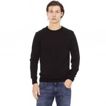 Black Fabric Sweater