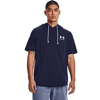 Felpa Rival Terry a cappuccio, colore Midnight Navy e Onyx White, taglia M