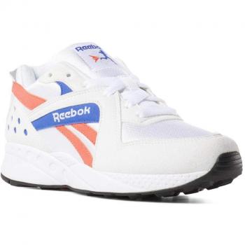 Reebok Unisex Adults' Pyro Competition Running Shoes in Multicolour (W Pops/White/Neon Red/Crushed Cobalt/Bla 000) - Size 9 UK