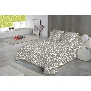 SABANALIA - Colcha estampada Letras (Disponible en varios tamaños y colores) | Colcha ideal para primavera y verano | Producto ligero y decorativo