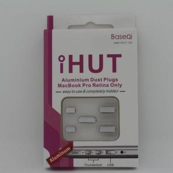 Baseqi iHUT Aluminium‑Schutzstecker für MacBook Pro Retina 13/15 – 5‑teiliger Satz