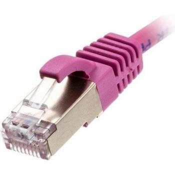 Cablenet 2m Pink U/FTP Cat6a Patch Cable