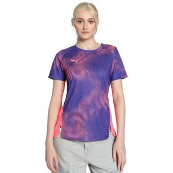 PUMA Women's Individualblaze Training Shirt - Lapis Lazuli/Dark Amethyst
