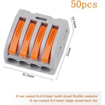 75pcs Fast Electrical Wire Connectors