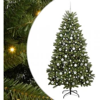 Arbre de Noël Artificiel Vert 210 cm avec 300 LED