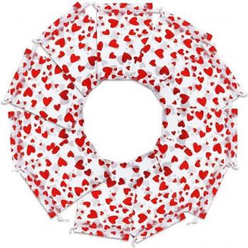 Valentine's Day Candy Bags - 100pcs Organza Drawstring