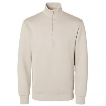 Sweatshirt mit Troyer-Kragen Modell 'MANUEL'