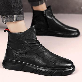 Men's Winter Lace-up Ankle Boots