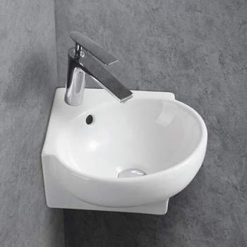Lavandino sanitario da parete KW198A - 39,5 x 36,5 x 14 cm