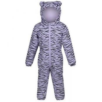 Traje de charco Penrose con estampado de cebra para niños