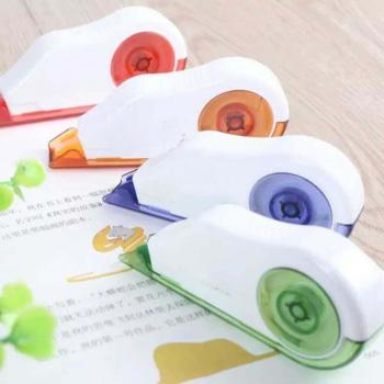 Bande correctrice unicolore 12 m × 5 mm – fournitures de bureau