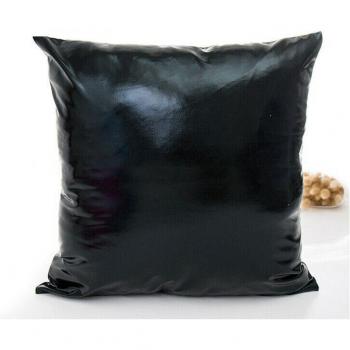 PU Foil Solid Color Pillowcase 45x45cm