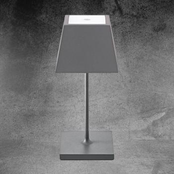 Nuindie Mini Graphite Gray Battery Lamp