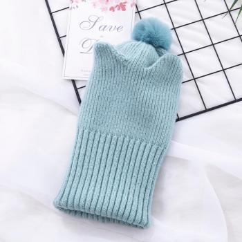 Winter Cute Ears Baby Beanie and Scarf