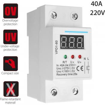 40A Automatic Surge Protection Circuit Breaker